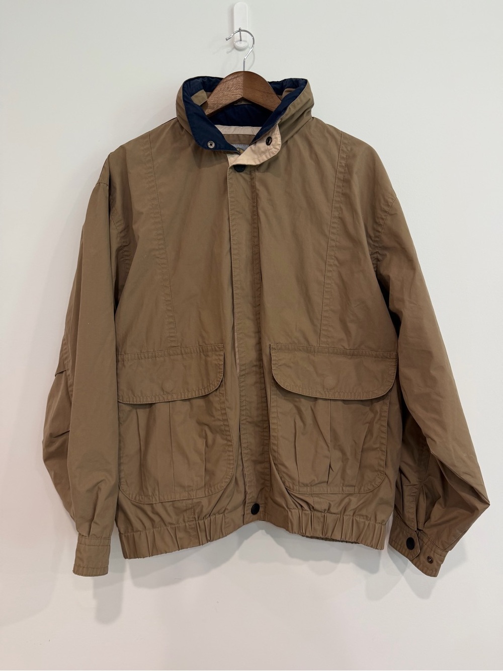 Vintage Forest Club (by Rainforest) lightweight bomber windbreaker jacket size L